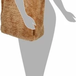 Korting ❤️ Coupon 🔔 Enrico Benetti Teddy Tas Met Rits - Langere Schouderband - Fluffy Zachte Shopper | Cognac ⌛ 🔔 -Tassen-dames Winkel 252x840 6