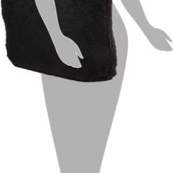 Groothandel 🎁 Top 10 🔥 Enrico Benetti Teddy Tas Met Rits - Langere Schouderband - Fluffy Zachte Shopper | Zwart 😉 🎉 -Tassen-dames Winkel 255x840 3