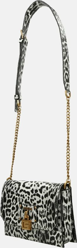 Promo ๐ Coupon ๐ Guess Centre Stage Dames Schoudertas - Zwart/Wit ๐ ๐ 5 Promo ๐ Coupon ๐ Guess Centre Stage Dames Schoudertas - Zwart/Wit ๐ ๐ - Afbeelding 3