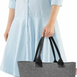 Nieuw ✨ Nieuw 🔥 Reisenthel Shopper E1 Shopper Schoudertas - 12L - Twist Silver Grijs 🎉 ⭐ -Tassen-dames Winkel 300x840 2