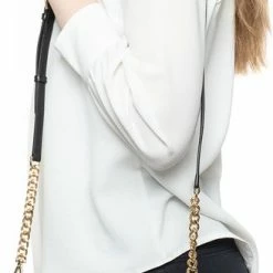 Promo 🤩 Korting 👍 Michael Kors Crossbodytas Jet Set Charm Leer - Zwart 👍 ✨ -Tassen-dames Winkel 328x840 1