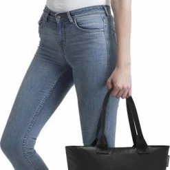 Gloednieuw ✔️ Hete verkoop 👏 Reisenthel Shopper E1 Shopper Schoudertas - 12L - Zwart 🌟 👏 -Tassen-dames Winkel 342x840