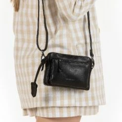 Uitgang 👍 Beste deal 🎁 Burkely Just Jolie Dames Crossovertas Minibag - Zwart ⌛ 🔔 -Tassen-dames Winkel 346x840 1