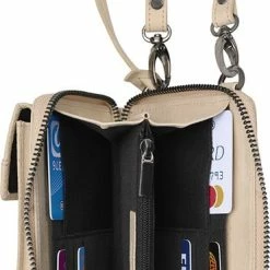 Beste Pirce 😉 Groothandel 🛒 Burkely By Bol Dames Phonebag Lynn - Beige ⌛ ❤️ -Tassen-dames Winkel 371x840 1