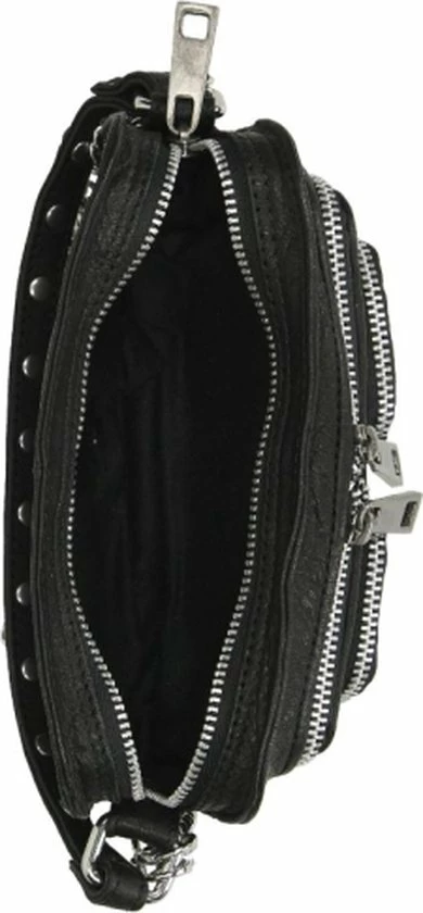 Flash-uitverkoop β Uitgang π Nunoo Kleine Schoudertas / Crossbody Tas Dames - Leer - Helena - Zwart 𧨠π― 5 Flash-uitverkoop β Uitgang π Nunoo Kleine Schoudertas / Crossbody Tas Dames - Leer - Helena - Zwart 𧨠π― - Afbeelding 3