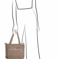 Begroting ✔️ Gloednieuw 🔥 Beagles Navarra Handtas - Taupe 😍 🧨 -Tassen-dames Winkel 429x840 2