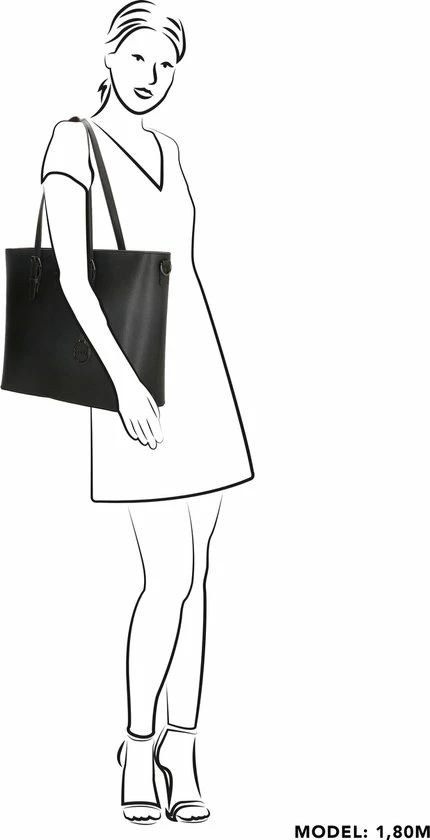 Goedkoopste π Nieuw π Charm London Birmingham Shopper 15,6 Inch (34.5x19.4 Cm) - Zwart π β€οΈ 8 Goedkoopste π Nieuw π Charm London Birmingham Shopper 15,6 Inch (34.5x19.4 Cm) - Zwart π β€οΈ - Afbeelding 6