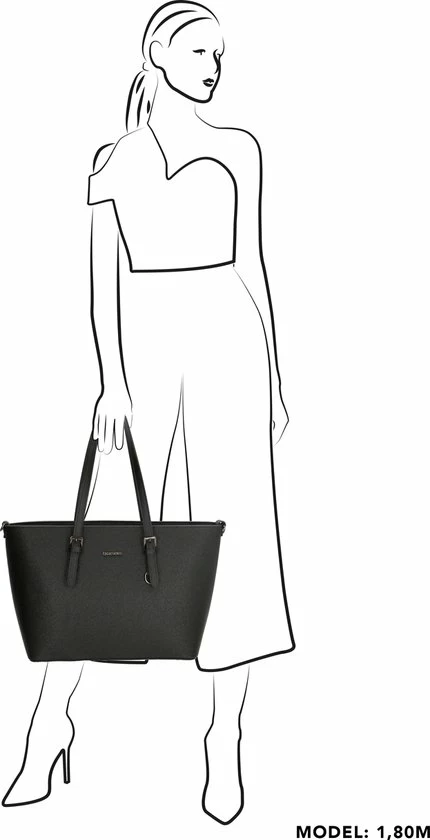 Promo ๐ฏ Groothandel ๐คฉ Charm London Birmingham Dames Shopper - Zwart ๐งจ ๐ 7 Promo ๐ฏ Groothandel ๐คฉ Charm London Birmingham Dames Shopper - Zwart ๐งจ ๐ - Afbeelding 5