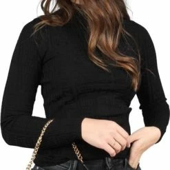 Goedkoop 🎉 Beste recensies van 💯 Michael Kors Chain Pouchette M Dames Crossbodytas - Zwart 🛒 🤩 -Tassen-dames Winkel 432x840 1