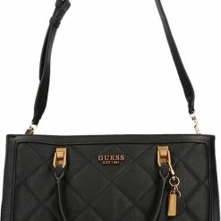 Beste recensies van 👏 Beste Verkoop ✔️ GUESS Abey Dames Crossbody Handtas - Zwart 🥰 💯 -Tassen-dames Winkel 438x840 3
