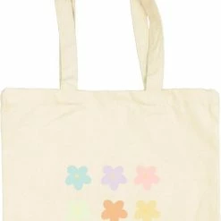Korting 😉 Promo ⭐ DutchToteBags Tote Bag - Gekleurde Bloemetjes Design - Schouder Tas 👍 🔥