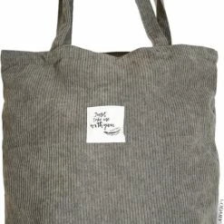 Beste recensies van ๐ Korting โญ GoDaily - Dames - Schoudertas - Handtas - Bag - Ribstof - Canvas - Katoenen Tas - Tote - Grijs โค๏ธ ๐คฉ