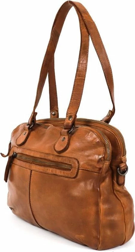 Hete verkoop ๐ Beste Pirce ๐ Bear Design Medium Schoudertas / Crossbody Tas Dames - Leer - Cow Lavato - Cognac ๐ ๐ 10 Hete verkoop ๐ Beste Pirce ๐ Bear Design Medium Schoudertas / Crossbody Tas Dames - Leer - Cow Lavato - Cognac ๐ ๐ - Afbeelding 8
