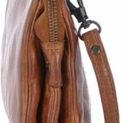 Coupon ✨ Beste Pirce 🔔 Bear Design Kleine Schoudertas / Crossbody Tas Dames - Leer - Cow Lavato - Cognac 😉 🛒 -Tassen-dames Winkel 455x840 1