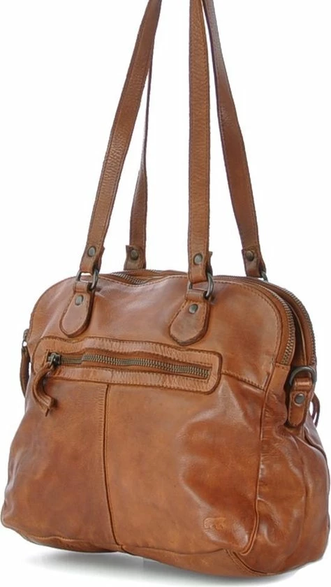 Hete verkoop ๐ Beste Pirce ๐ Bear Design Medium Schoudertas / Crossbody Tas Dames - Leer - Cow Lavato - Cognac ๐ ๐ 9 Hete verkoop ๐ Beste Pirce ๐ Bear Design Medium Schoudertas / Crossbody Tas Dames - Leer - Cow Lavato - Cognac ๐ ๐ - Afbeelding 7