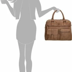 Korting 🎉 Beste Verkoop 🧨 Enrico Benetti Ardèche 66585 Handtas Met 15" Laptopvak - Camel ✔️ ✔️ -Tassen-dames Winkel 476x840