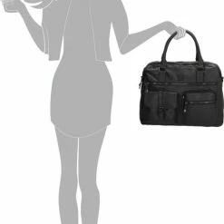 Gloednieuw ⭐ Promo 🌟 Enrico Benetti Ardèche 66585 Handtas Met 15" Laptopvak - Zwart 🔥 😉 -Tassen-dames Winkel 477x840 1