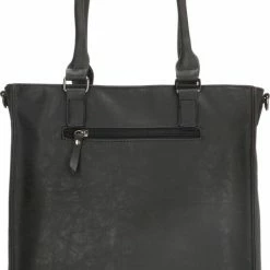 Begroting 🛒 Aanbiedingen ✨ Enrico Benetti Bobbi 66536 Shopper Schoudertas Met 14 Inch Laptopvak - Zwart 🛒 😍 -Tassen-dames Winkel 481x840 3