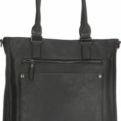 Begroting 🛒 Aanbiedingen ✨ Enrico Benetti Bobbi 66536 Shopper Schoudertas Met 14 Inch Laptopvak - Zwart 🛒 😍 -Tassen-dames Winkel 482x840 5