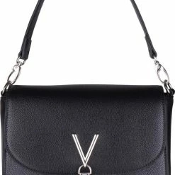 Goedkoop 🌟 Nieuw ✨ Valentino Bags Divina Dames Schoudertas - Zwart 🎁 🛒