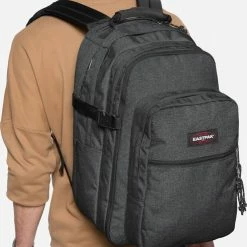 Nieuw 😀 Flash-uitverkoop 😉 Eastpak - Tutor - Rugzak - 39 Liter - Black Denim 😍 😉 -Tassen-dames Winkel 492x840 4