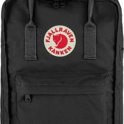 Korting 😀 Goedkoop ⌛ Fjallraven Fjällräven Kånken Laptop 15" Unisex Rugzak - Black ✨ ✔️