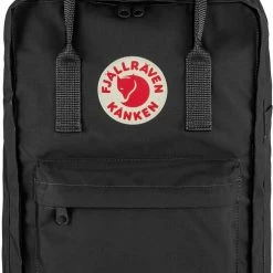 Korting 😀 Goedkoop ⌛ Fjallraven Fjällräven Kånken Laptop 15" Unisex Rugzak - Black ✨ ✔️ -Tassen-dames Winkel 497x840