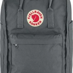 Beste Verkoop ๐ Korting ๐ Fjallraven Fjällräven Kånken Laptop 17" Unisex Rugzak - Super Grey ๐ โค๏ธ