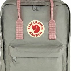 Beste Pirce 😍 Gloednieuw ⭐ Fjallraven Kanken Rugzak 16 Liter - Fog / Pink 👏 🛒 -Tassen-dames Winkel 533x840 26