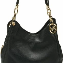 Korting ๐ Korting ๐ฏ Michael Kors Lillie Dames Hobotas - Zwart ๐ฏ โจ