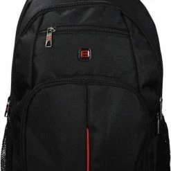 Groothandel 👏 Aanbiedingen 🧨 Enrico Benetti Cornell Laptop Rugzak - 17 Inch - Zwart 🌟 ✔️ -Tassen-dames Winkel 535x840 4