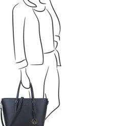 Begroting 💯 Top 10 😍 Wimona Kyara 3010 Schoudertas - Zwart 🤩 😍 -Tassen-dames Winkel 537x840 3