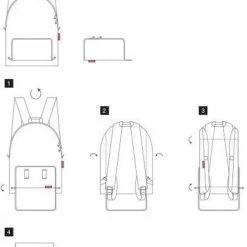 Coupon 🔥 Promo 👍 Reisenthel Mini Maxi Rucksack Rugzak - Opvouwbaar - 14L - Zwart 😀 🛒 -Tassen-dames Winkel 543x840 7