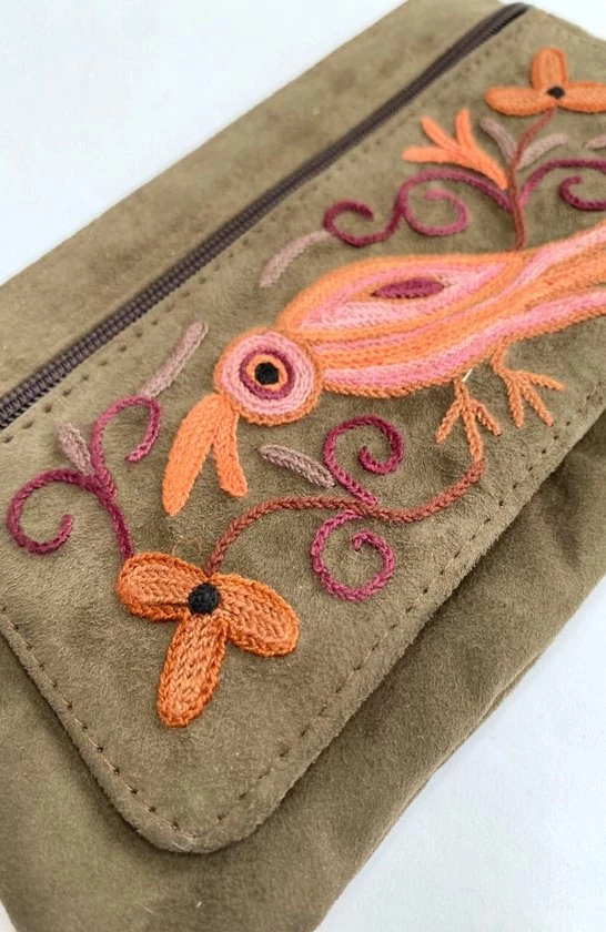 Kopen π Goedkoopste π₯° Merkloos Dames Polstas Suède Leer - Bruine Damestas Met Handgeborduurd Bloemenpatroon In Oranje - Riemtasje π π 6 Kopen π Goedkoopste π₯° Merkloos Dames Polstas Suède Leer - Bruine Damestas Met Handgeborduurd Bloemenpatroon In Oranje - Riemtasje π π - Afbeelding 4