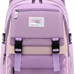 Beste recensies van 😉 Groothandel 🤩 Veran Rugzak - Rugtas - School - Meisjes - Jongens - Tieners - Waterdicht - Boekentas - 25 Liter - Paars 🥰 😉