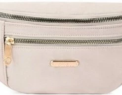 Beste deal 🤩 Beste Pirce 😉 Fashion Favorite Heuptas - Beige Oxford | Canvas / Nylon | 30 X 14 X 7 Cm 🧨 🎁