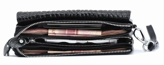 Beste recensies van π Nieuw β Merkloos Dames Clutch - Lederen Handtasje Clutch - Zwart - Met Afneembare Lange Schouderband 𧨠π 4 Beste recensies van π Nieuw β Merkloos Dames Clutch - Lederen Handtasje Clutch - Zwart - Met Afneembare Lange Schouderband 𧨠π - Afbeelding 2