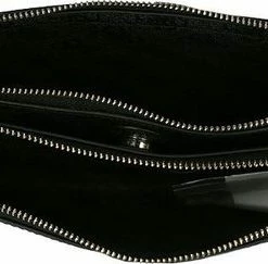 Nieuw 😀 Gloednieuw 👏 Guess Naya Double Zip Dames Crossbody - Coal ❤️ ⭐ -Tassen-dames Winkel 550x243