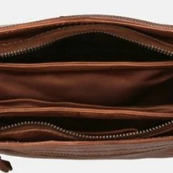 Coupon 💯 Begroting 💯 Bear Design Kleine Schoudertas / Crossbody Tas Dames - Leer - Cow Lavato - Cognac 🔥 👍 -Tassen-dames Winkel 550x279 2