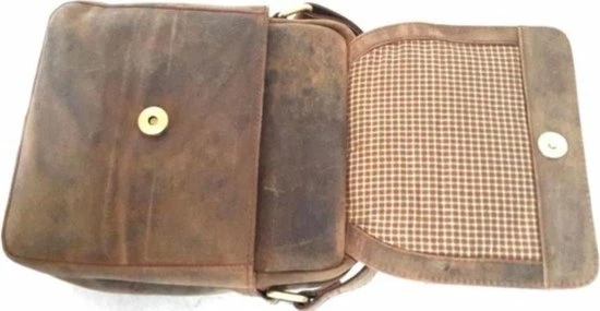 Kopen π Beste recensies van π Hunters Tas - Leren Schoudertas / Crossbody Tas / Nektas - Buffel Leer - Heren Tas / Dames Tas - Bruin / Cognac π π 6 Kopen π Beste recensies van π Hunters Tas - Leren Schoudertas / Crossbody Tas / Nektas - Buffel Leer - Heren Tas / Dames Tas - Bruin / Cognac π π - Afbeelding 4