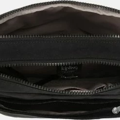 Nieuw 💯 Uitgang 🔥 Kipling Medium Schoudertas / Crossbody Tas Dames - Abanu M - Zwart 🤩 🥰 -Tassen-dames Winkel 550x317 4