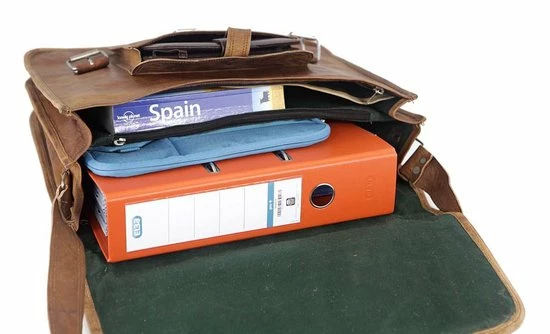 Goedkoop ๐ Groothandel ๐ Oncedoce Laptoptas - Satcheltas - Aktetas - Vintage Stijl - Unisex - Bruin Echt Leer - 16'' โค๏ธ โ๏ธ 13 Goedkoop ๐ Groothandel ๐ Oncedoce Laptoptas - Satcheltas - Aktetas - Vintage Stijl - Unisex - Bruin Echt Leer - 16'' โค๏ธ โ๏ธ - Afbeelding 11