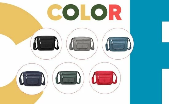 Begroting ⌛ Beste Pirce 💯 Bagwise® Schoudertas - Dames - (CR3005) - Zwart 🌟 👏 11 Begroting ⌛ Beste Pirce 💯 Bagwise® Schoudertas - Dames - (CR3005) - Zwart 🌟 👏 - Afbeelding 9