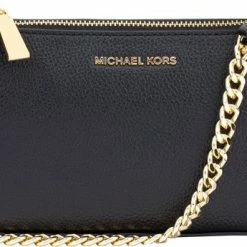 Goedkoop 🎉 Beste recensies van 💯 Michael Kors Chain Pouchette M Dames Crossbodytas - Zwart 🛒 🤩
