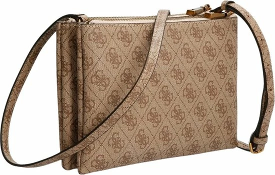 Groothandel ๐ Promo ๐งจ Guess Kleine Schoudertas / Crossbody Tas Dames - Naya - Bruin ๐ฅ ๐ฅ 5 Groothandel ๐ Promo ๐งจ Guess Kleine Schoudertas / Crossbody Tas Dames - Naya - Bruin ๐ฅ ๐ฅ - Afbeelding 3