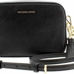 Promo 🤩 Top 10 🎉 Michael Kors Ginny Dames Crossbodytas - Zwart ⭐ 😍 -Tassen-dames Winkel 550x356