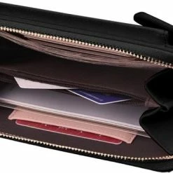 Nieuw 🎉 Beste Verkoop ⌛ ZILOU® Telefoontasje - Schoudertas - Dames - Kunstleer - Zwart 😍 ⌛ -Tassen-dames Winkel 550x358 6