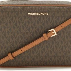 Goedkoopste ๐ฏ Uitgang โ Michael Kors Jet Set LG Dames Crossbodytas - Bruin ๐คฉ ๐