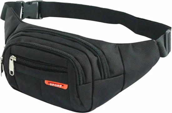 Uitgang π Uitgang π Heuptas - Zwart | Polyester / Nylon | 36 X 13 X 5 Cm | Fashion Favorite π π― 4 Uitgang π Uitgang π Heuptas - Zwart | Polyester / Nylon | 36 X 13 X 5 Cm | Fashion Favorite π π― - Afbeelding 2