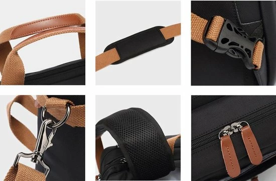 Flash-uitverkoop ⌛ Aanbiedingen ✨ QY Laptoptas 2 In 1 Laptop Rugtas Schoudertas Voor 15.6 Inch Laptop – Zwart 💯 🔥 13 Flash-uitverkoop ⌛ Aanbiedingen ✨ QY Laptoptas 2 In 1 Laptop Rugtas Schoudertas Voor 15.6 Inch Laptop – Zwart 💯 🔥 - Afbeelding 11